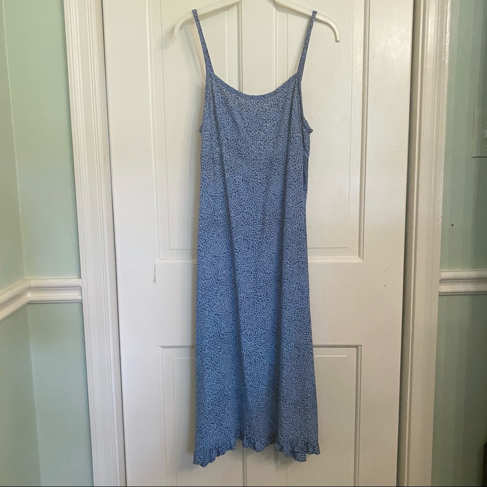 Urban Outfitters Silver-flecked Long Sundress